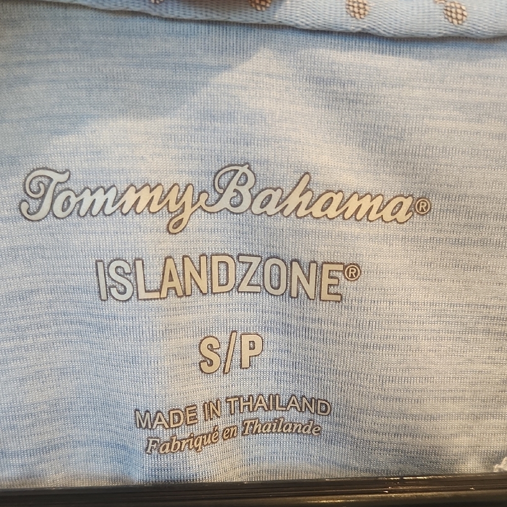 Tommy Bahama IslandZone Light Blue Polo - Picture 2 of 4